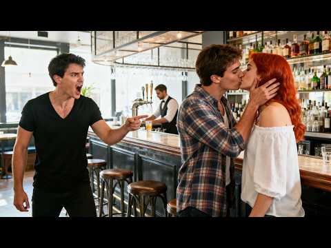 【FULL】Her ex thought she cheated, fought and blamed her in a bar. She turned and kissed a male model poster