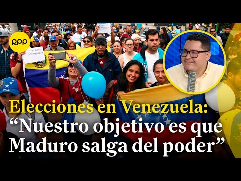 Nuestro objetivo es que Maduro salga del poder, afirma Albert Mendoza