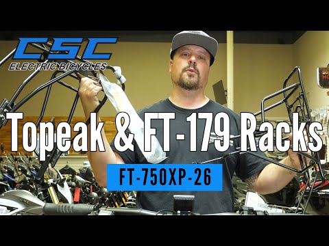 XP750-26 - Topeak & FT-179 Rear Rack Install