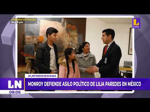 Pedro Castillo: El embajador Pablo Monroy defiende asilo político de Lilia Paredes en México