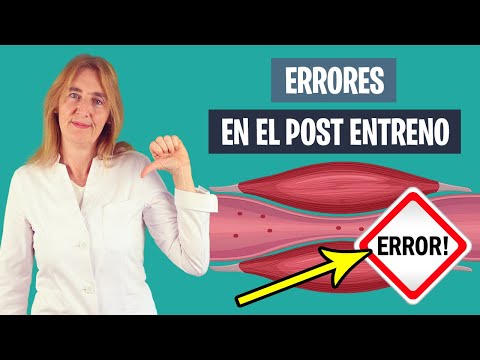 EVITA estos ERRORES POST-ENTRENAMIENTO | Errores que limitan tu recuperación | Nutrición deportiva