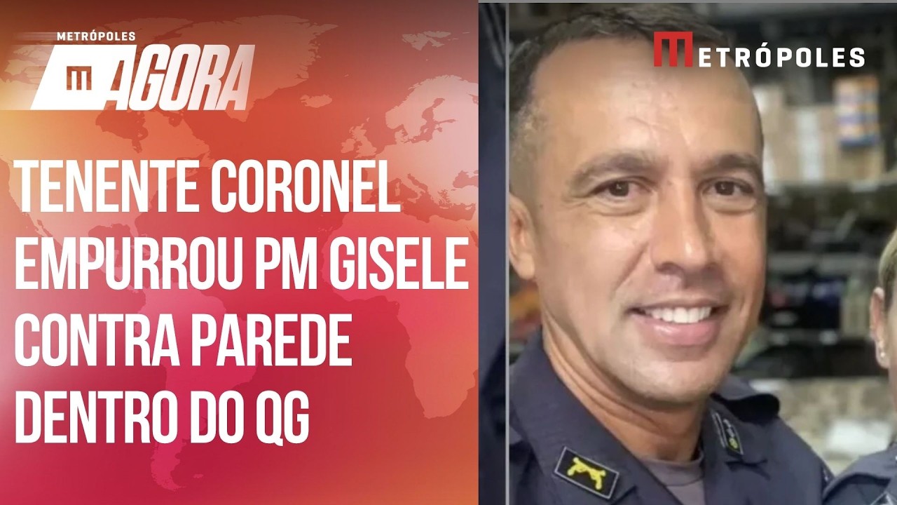 Coronel empurrou PM Gisele na parede de QG da PM relatam policiais TV Online Coronel empurrou PM Gisele na parede de QG da PM relatam policiais