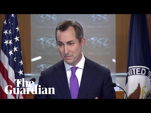 US state department spokesperson holds press conference – watch live