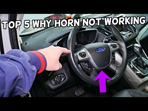 TOP 5 WHY HORN NOT WORKING FORD C-MAX