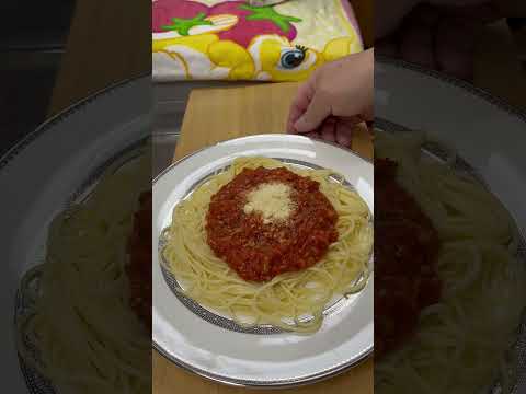 ミートソーススパゲッティ🍝