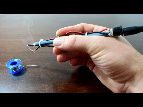 How to Make a Soldering Iron from Pencil