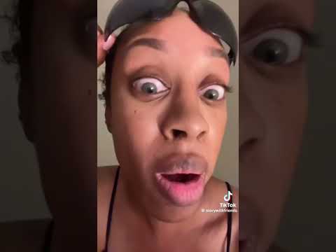 TikToker eye color procedure gone wrong😱