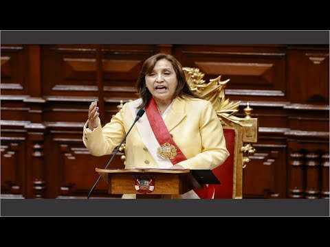 Perú:  Presidenta Dina Boluarte se dirige al Pueblo |Alocución  Presidencial|