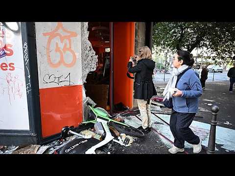 France: Paris, Lyon and Marseille count the cost after violent protests