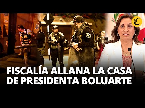 CASO ROLEX: Fiscalía allanó casa de DINA BOLUARTE y PALACIO de GOBIERNO | El Comercio