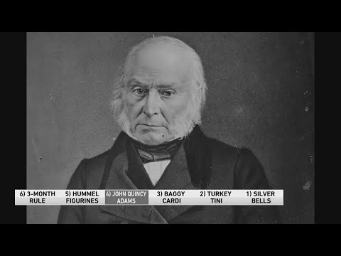 John Quincy Adams loved to skinny dip