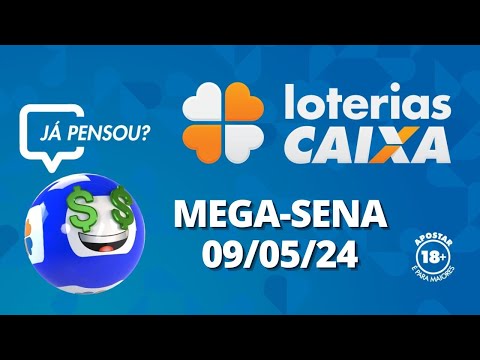 Resultado da Mega-Sena - Concurso nº 2722 - 09/05/2024