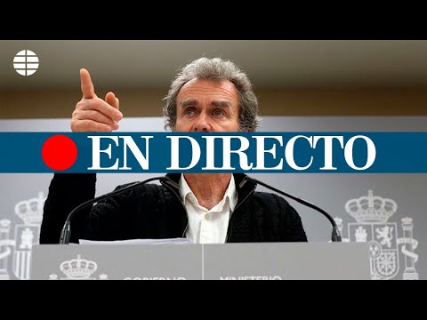 DIRECTO CORONAVIRUS | Rueda de prensa de Fernando Simón y María José Rallo