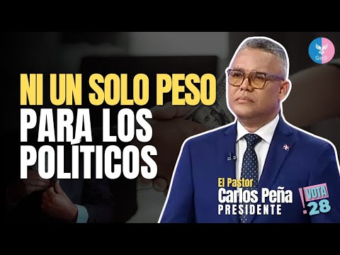 Carlos Peña propone quitar dinero reciben los políticos y dejarlo en bolsillos de los ciudadanos.