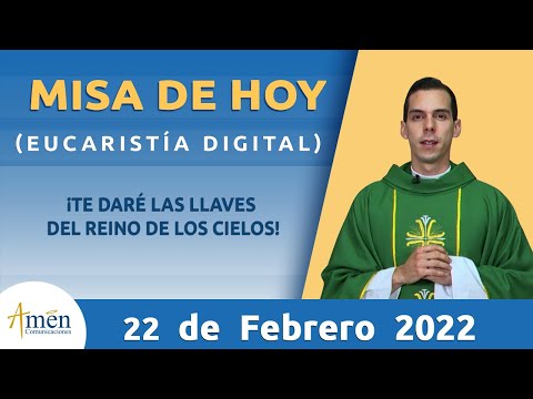 Misa de Hoy Martes 22 de Febrero 2022 l Eucaristía Digital | Padre Carlos Yepes | Católica | Dios