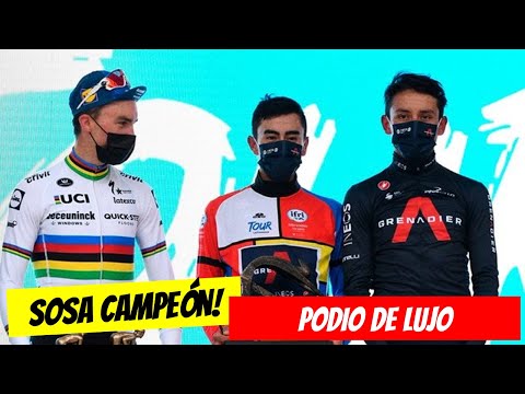 Iván Ramiro SOSA CAMPEÓN Tour de la PROVENCE 2021  Egan BERNAL ALAPHILIPPE podio