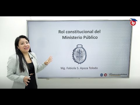 Clase gratuita sobre el rol Constitucional del Ministerio Público