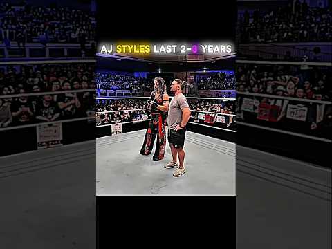 Wwe Aj styles last 2-3 years#Aj styles announce his retirement#Seth Roll#Roman Reigns ret#Max guider