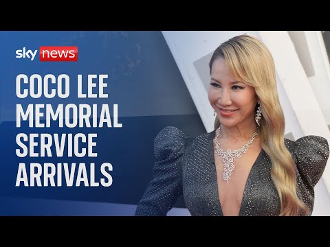 Watch live: Arrivals at Coco Lee Memorial Service in Hong Kong and fans gather outside