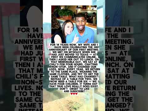 My Wife And I Have Been Celebrating Our Anniversary At Chili's For 14 Years Now