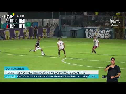 Stadium | Remo faz 4 a 1 no Humaitá