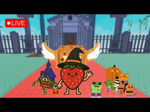 JOGANDO O EVENTO DO ROUBE UM BRAINROT 🎃 NOVA LUCKY BLOCK DE HELLOWEEN