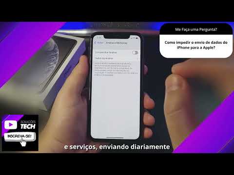 Como impedir o envio de dados do iPhone para a Apple❓