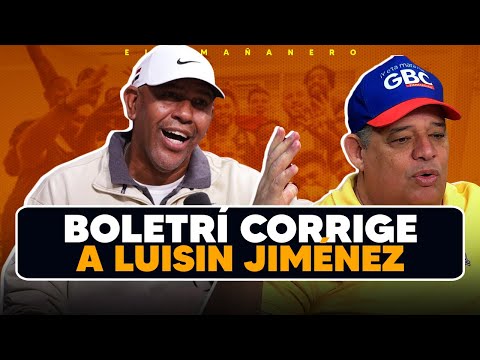 Boletrí corrige a Luisin Jiménez - Las Deportivas