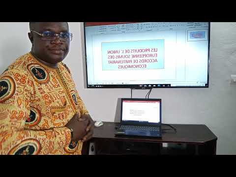 Les Produits de l'Union Européenne Soumis aux Accords de Partenariat Économiques