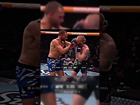 Nickal vs de Ridder #bonickal #deridder #ufc #mma #ufcfighter #boxing #knockout #fypage #fyp #shorts