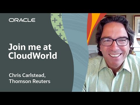 Join Thomson Reuters and data managers at CloudWorld