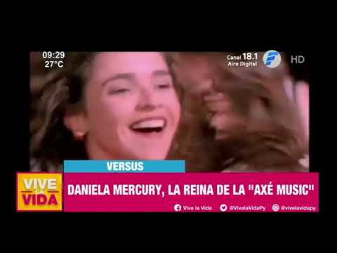 Conocemos un poco mas de la cantante Brasileña, Daniela Mercuri.