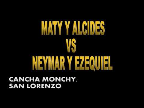 Maty y Alcides Vs Ezequiel y Neymar. San Lorenzo. FUTVOLEY. FOOTVOLLEY. FUTEVOLEI.