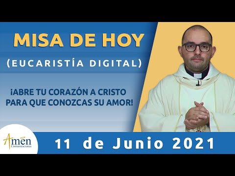 Misa de Hoy Viernes 11 de Junio 2021 l Padre Carlos Yepes
