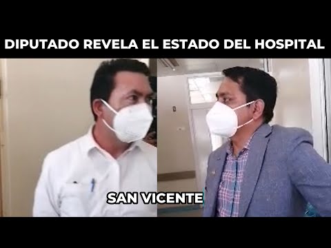 DIPUTADO JOSÉ CHIC FISCALIZANDO REMOZAMIENTOS DEL HOSPITAL SAN VICENTE, GUATEMALA