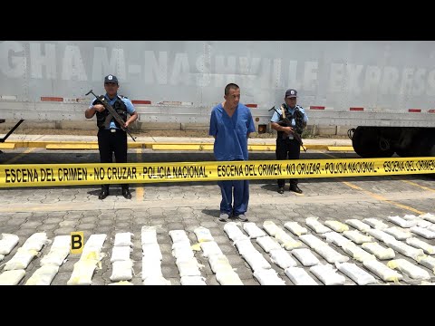Capturan a guatemalteco con más de 200 kilos de cocaína en Nicaragua