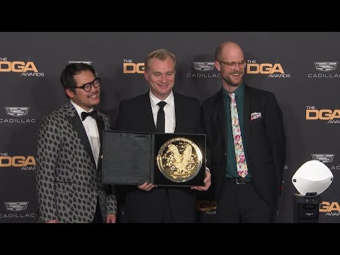 Christopher Nolan wins top prize for 'Oppenheimer' at the 2024 Directors Guild of America awards