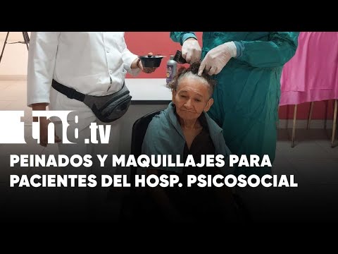 Embellecen a pacientes del Hospital Psicosocial José Dolores Fletes - Nicaragua