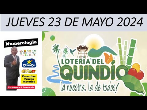 LOTERIA DEL QUINDIO HOY JUEVES 23 DE MAYO 2024 RESULTADOS SORTEO #2913 #loteriadelquindio
