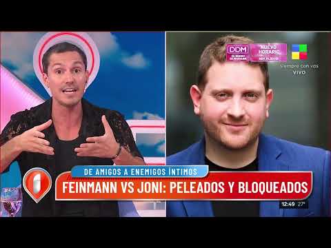 Eduardo Feinmann vs. Jonatan Viale: peleados y bloqueados