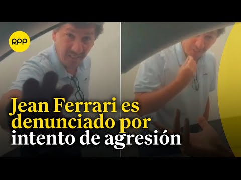 Jean Ferrari fue denunciado por intento de agresión a una mujer en Miraflores