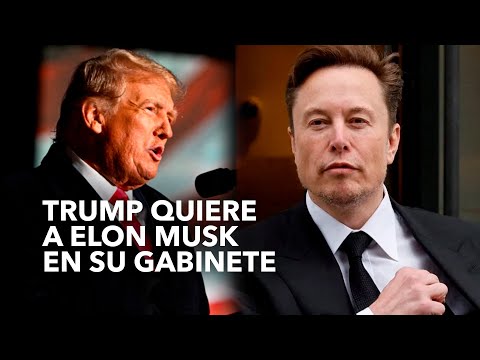 Trump quiere a Elon Musk en su gabinete