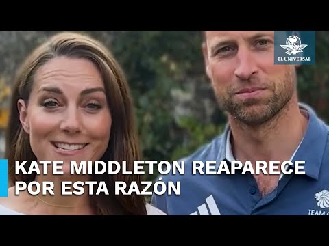 Kate Middleton reaparece y envía mensaje a atletas británicos por participación en París 2024