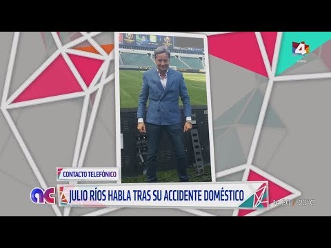Algo Contigo - Julio Ríos habla tras su accidente doméstico