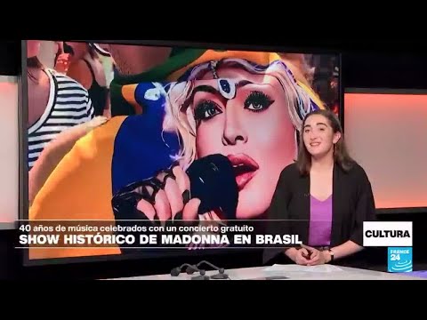Madonna en Copacabana: la fiesta final de su 'Celebration Tour' • FRANCE 24 Español