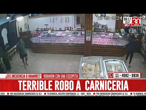 Terrible robo en una carnicería: se llevaron plata, celulares y dos cortes de carne