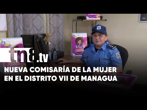 Nueva Comisaría de la Mujer para la seguridad en el D-VII de Managua - Nicaragua