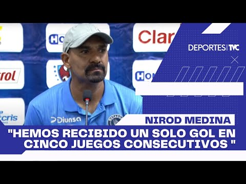 Ninrod Medina explica los jugadores que destacan en la goleada de Motagua a Marathón
