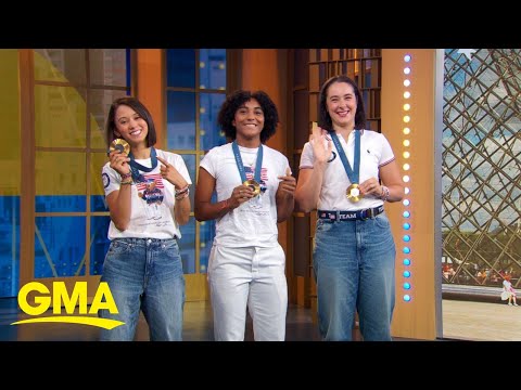 Team USA women's  fencing team talks making history