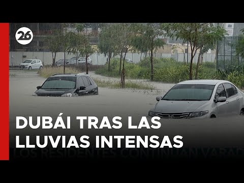 EMIRATOS ÁRABES UNIDOS | Así quedó Dubái tras las intensas lluvias